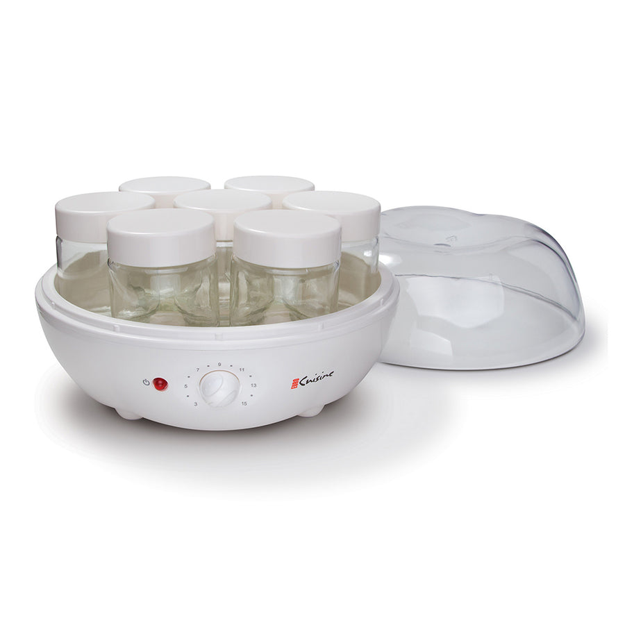 Euro Cuisine YM100 Automatic Yogurt Maker With 7 - 6oz Glass Jars