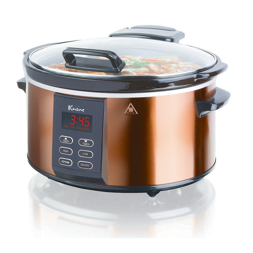 Euro Cuisine SCX6 Electric Slow Cooker - 6QT
