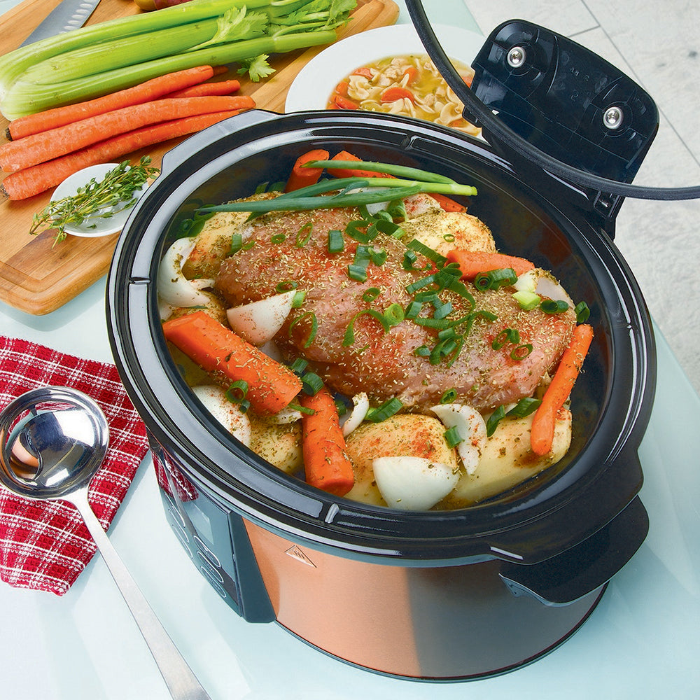 Euro Cuisine SCX6 Electric Slow Cooker - 6QT