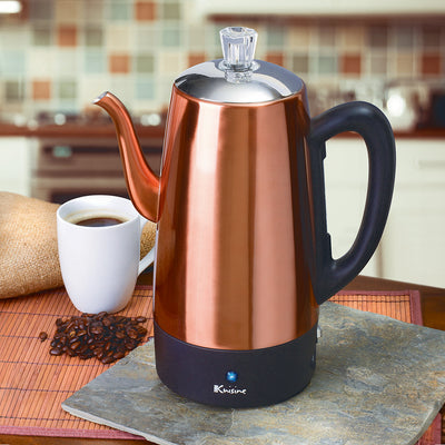 Euro Cuisine PER12 Electric  Percolator - 12 Cups