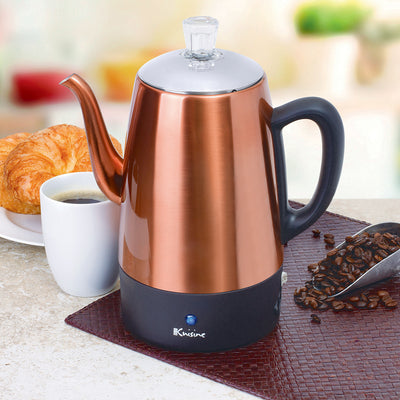 Euro Cuisine PER08 Electric  Percolator - 8 Cups
