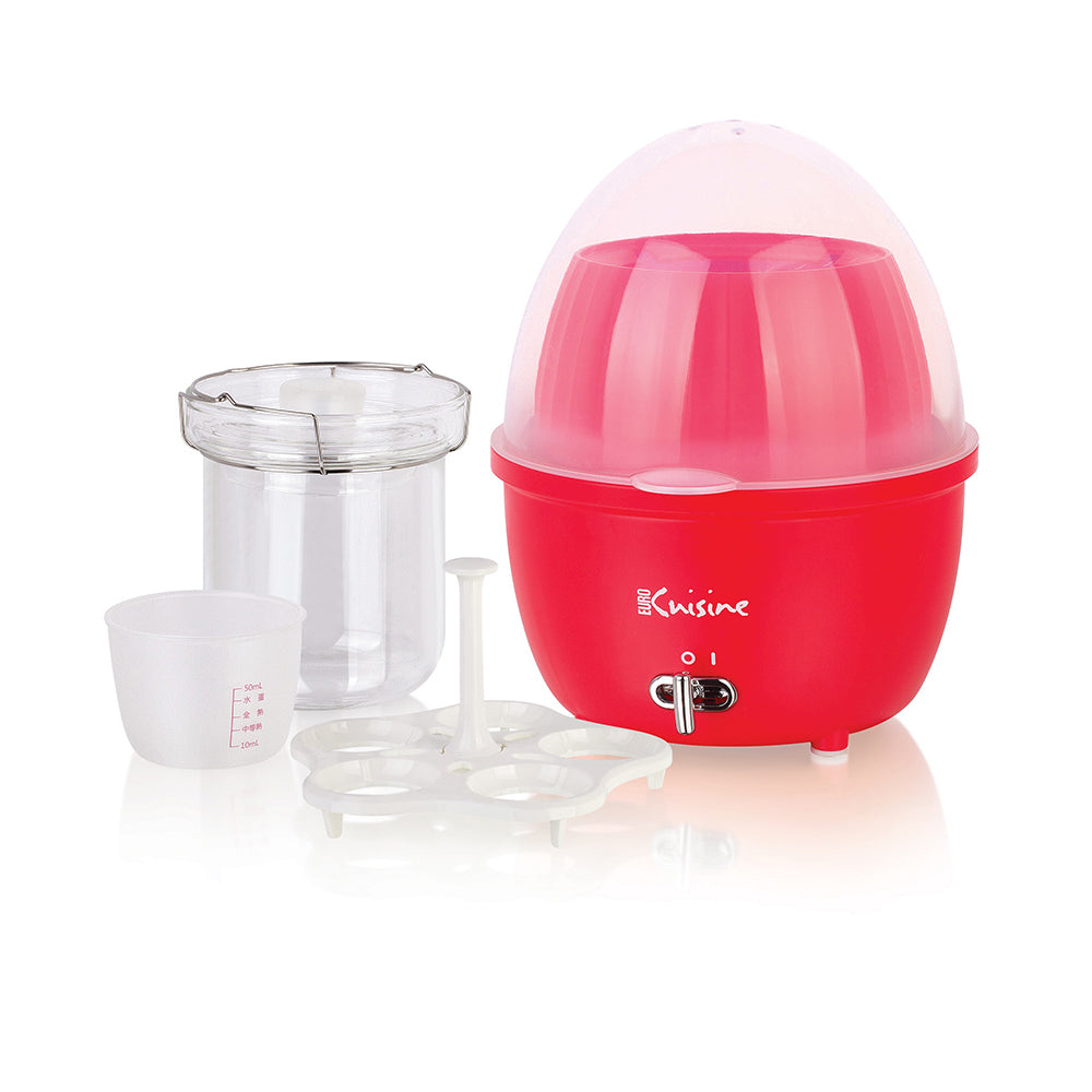 Electric Mini Food Steamer and Egg Cooker with Auto Shut Off Feature