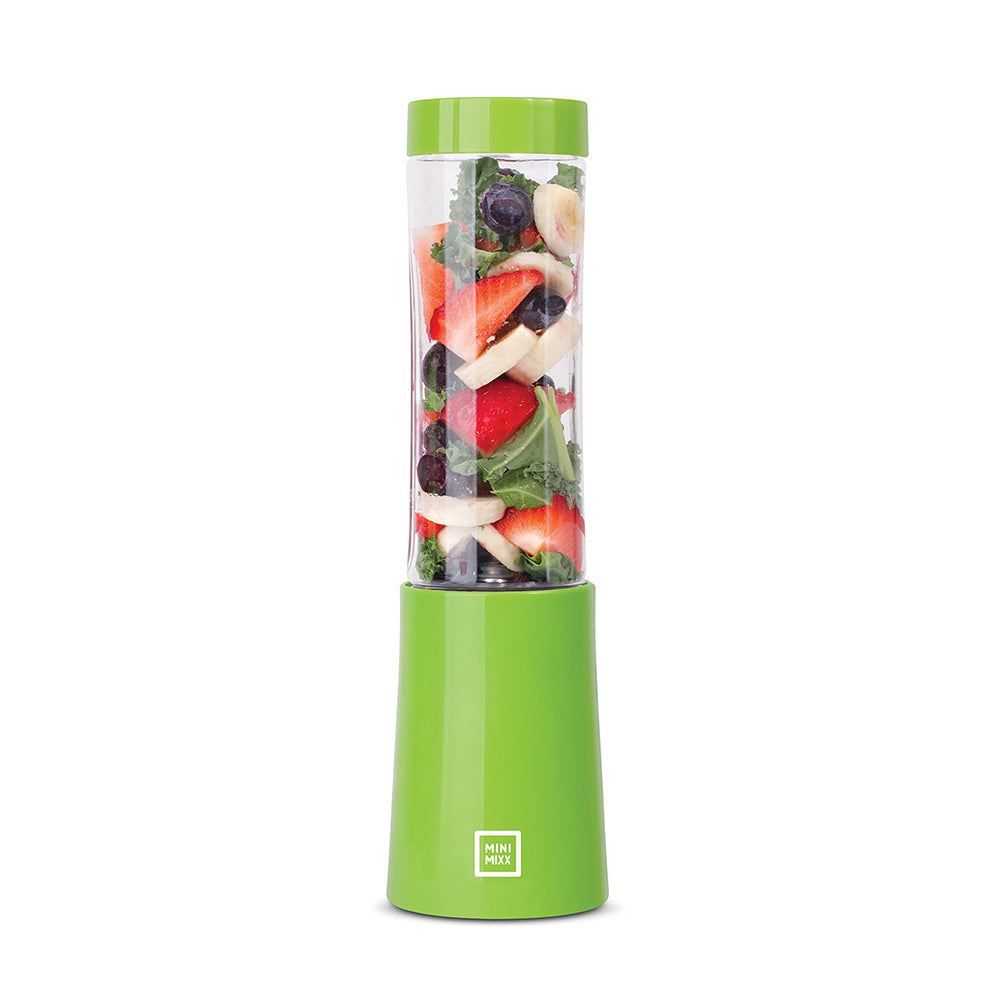 Euro Cuisine MM2G Mini Mixx Personal Blender with 2 Tritan Bottle Green
