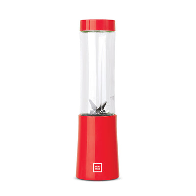 Euro Cuisine MM1R - Mini Mixx Personal Blender with 2 Tritan Bottles - Red