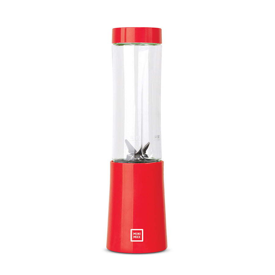Euro Cuisine MM1R - Mini Mixx Personal Blender with 2 Tritan Bottles - Red