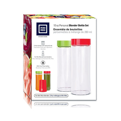 Euro Cuisine GYM2 -  10oz Bottle w/ lid for Mini Mixx Personal Blender
