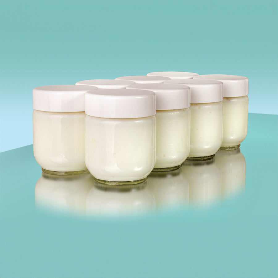 Euro Cuisine GY1920 Set/ 8 Glass Jars