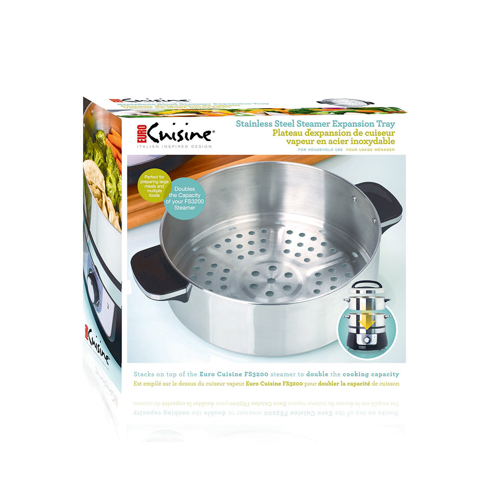 Euro Cuisine FSB1 - Expansion Tray for FS3200 Electric Food Steamer