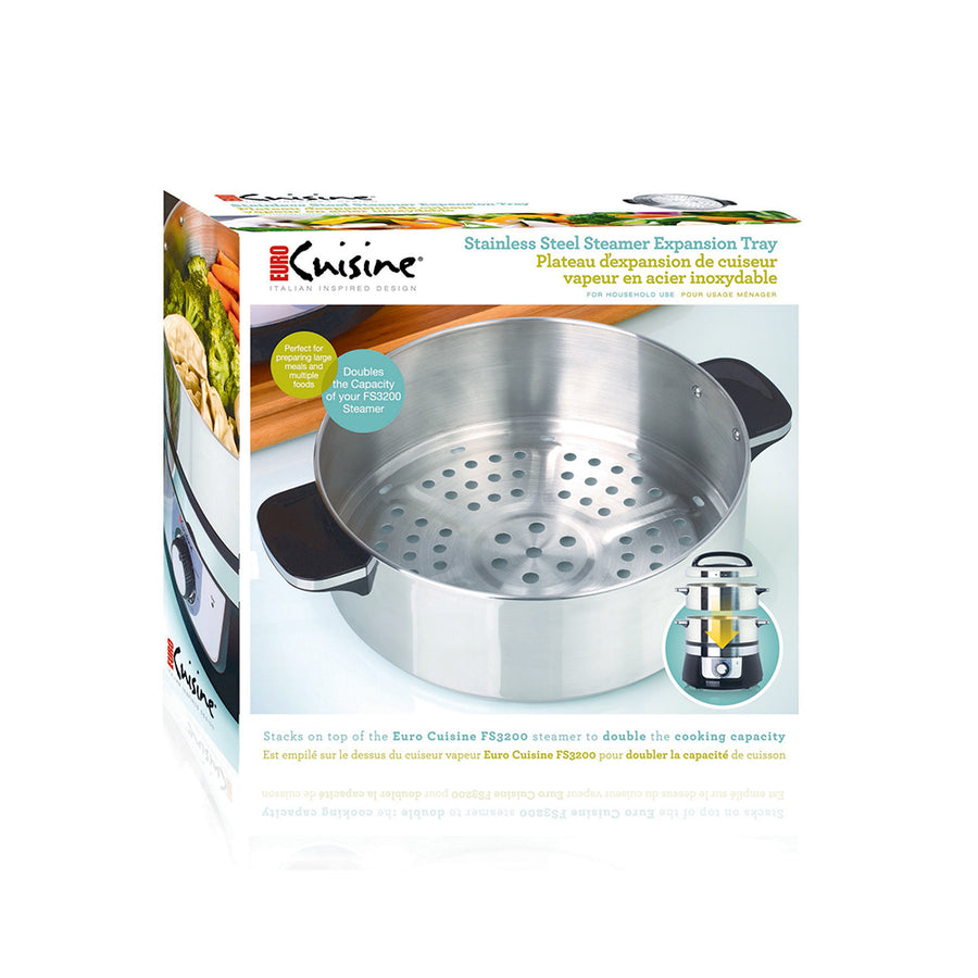 Euro Cuisine FSB1 - Expansion Tray for FS3200 Electric Food Steamer