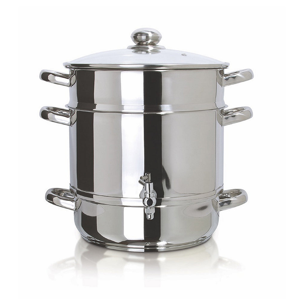 Euro Cuisine EC9500 Stainless Steel Stove Top Steam Juicer