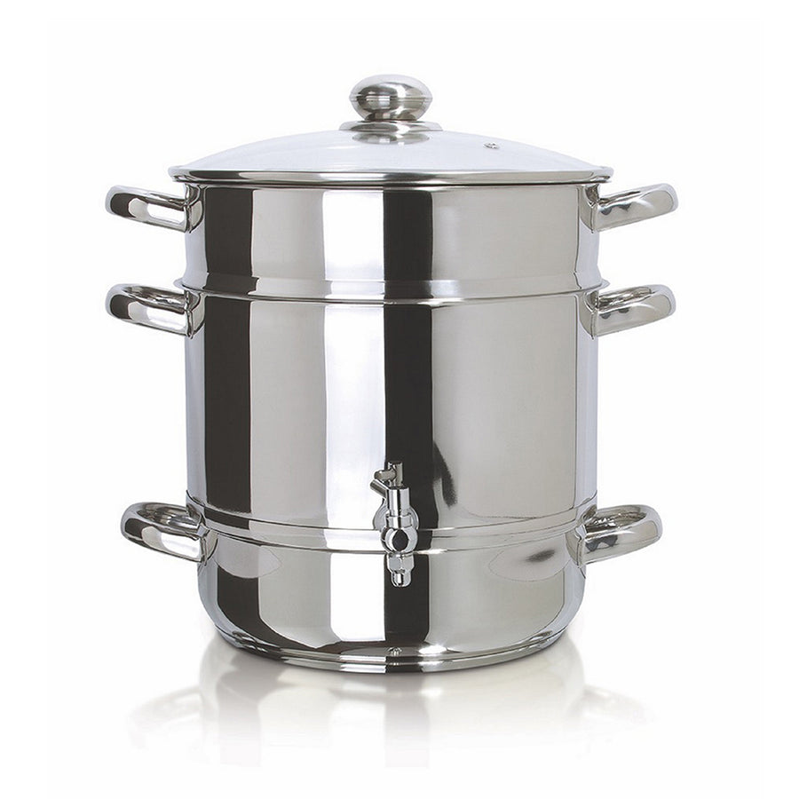 Euro Cuisine EC9500 Stainless Steel Stove Top Steam Juicer