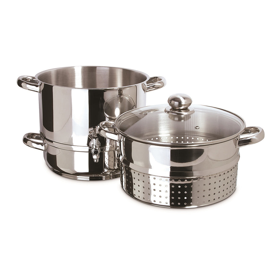 Euro Cuisine EC9500 Stainless Steel Stove Top Steam Juicer